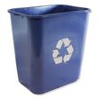 Impact Soft-Sided Recycle Logo Plastic Wastebasket