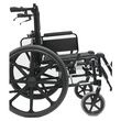 Side View of Karman Healthcare KM-5000 Self Propel Recliner Wheelchair