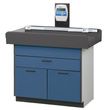 Clinton Select Series Pediatric Scale Treatment Table with Two Doors and One Drawer