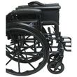 New fold back design in Karman Healthcare 802-DY-Ultralight Wheelchair