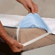 Essential Medical Quik-Sorb Birdeye Twin Bed Size Reusable Underpad