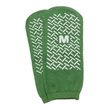 Complete Medical Green Non-Slip Slipper Socks