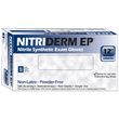 Nitriderm EP Powder Free Nitrile Synthetic Exam Gloves