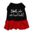 Mirage Black Cats Are Bad Luck Screen Print Dog Dress