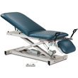 Clinton Open Base Power Table with Adjustable Backrest, Footrest and Stirrups