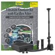 Tetra Pond Filtration Fountain Kit with Submersible Flat Box Filter