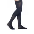FLA Activa Sheer Therapy Closed Toe Thigh High 15-20mmHg Black Compression Stockings