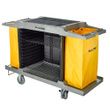  Alpine Janitorial Cleaning Cart with 3 Shelves