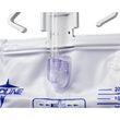 Medline Urinary Drainage Bag With Anti Reflux Tower-2000 mL Urinary Drainage Bag with Slide Tap Drainage Port