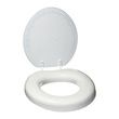 High Rise Soft Touch Raised Toilet Seat