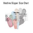 Medline Single Tread Slipper Socks - X-Large, Beige