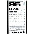 Graham-Field Rosenbaum Pocket Vision Screener Card Eye Chart