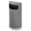 Rubbermaid Commercial Half Round Flat Top Waste Receptacle