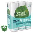 Seventh Generation 100% Recycled Bathroom Tissue Rolls - SEV13738CT