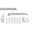 Juzo Dynamic Compression Stockings Size Chart