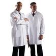 Medline Men Poplin Staff Length Lab Coat
