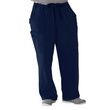 Medline Illinois Ave Mens Athletic Cargo Scrub Pants with 7 Pockets - Navy