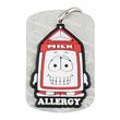 AllerMates Dog Tag Pint Dairy Allergy