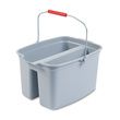  Rubbermaid Commercial Double Utility Pail - RCP262888GY