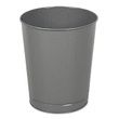 Rubbermaid Commercial Fire-Safe Steel Round Wastebaskets - RCPWB26GY