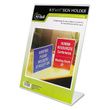 NuDell Clear Plastic Sign Holders