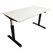 Alera AdaptivErgo Single-Pneumatic Height-Adjustable Table Base