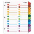 Cardinal OneStep Printable Table of Contents and Dividers - Double Column