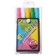 Quartet Glo-Write Fluorescent Marker Five-Color Set