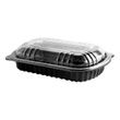 Anchor Packaging MicroRaves Rib Containers with Vented OPS Anti-Fog Lids
