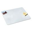 Artistic Clear Desk Pad with Antimicrobial Protection