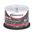 Innovera DVD-R Inkjet Printable Recordable Disc
