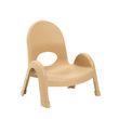 Childrens Factory Angeles Value Stack Five Inch High Child Chair - Natural Tan