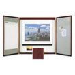 Quartet Marker Board Cabinet with Projection Screen