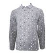 Silverts Adaptive Polo Shirt For Men - Charcoal Dots