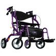 Drive Airgo Fusion F20 Side-Folding Rollator And Transport Chair