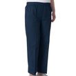 Womens Easy Access Cotton Pants - Navy