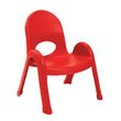 Childrens Factory Angeles Value Stack Nine Inch High Child Chair - Candy Apple Red