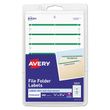 Avery Printable 4" x 6" - Permanent File Folder Labels - AVE05203
