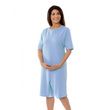 Dementia And Alzheimers Clothing Dignity Jumpsuit - Mid Blue