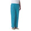 Womens Easy Access Cotton Pants - Peacock