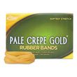 Alliance Pale Crepe Gold Rubber Bands