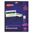Avery Printable Microperforated Business Cards with Sure Feed Technology - AVE5376
