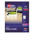 Avery Printable Rotary Cards