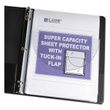 C-Line Super Capacity Sheet Protectors with Tuck-In Flap