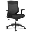 Alera EB-K Series Synchro Mid-Back Flip-Arm Mesh Chair - ALEEBK4217