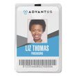 Advantus ID Badge Holders with Clip - AVT75457