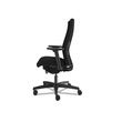 Ignition 2.0 Upholstered Mid Back Task Chair With Lumbar - Black