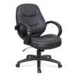Alera PF Series Mid-Back Leather Office Chair