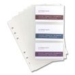 Samsill Refill Sheets for Business Card Binders