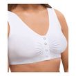 Silverts Snap Front Closure Wirefree Bra